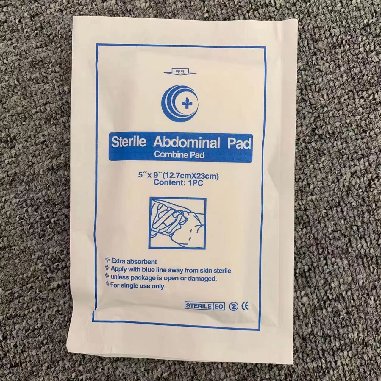 Foreign trade cross-border sterile abdominal pad disposable combination pad 12.7*23cmABD abdominal hemostatic pad gauze block pic 8