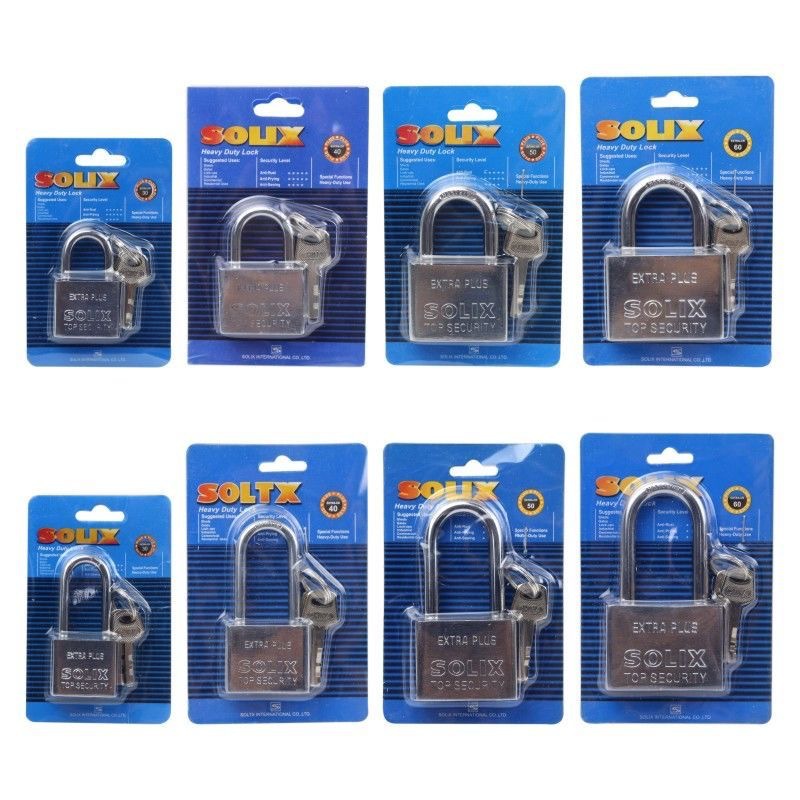 Factory wholesale large rounded corner blade locks, stainless steel imitation padlocks, storage cabinet locks, student dormitory locks, anti-theft and anti-picking locks pic 3