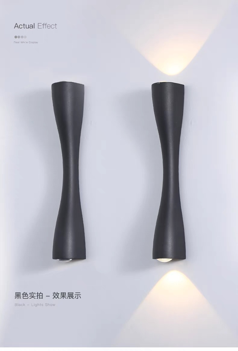 现代简约室外壁灯 酒店过道卧室床头背景墙装饰壁灯 跨境批发户外防水壁灯 美观耐用高品质详情10