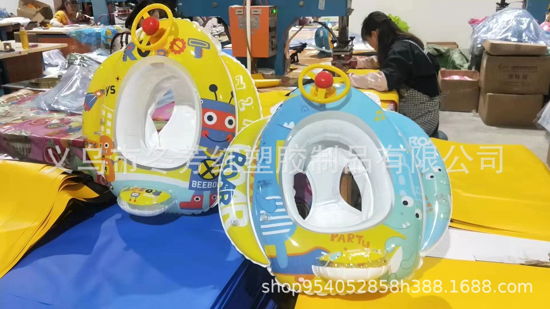 儿童防侧翻充气游泳圈宝宝座圈婴儿小孩坐圈男女孩救生玩具运动户外详情2
