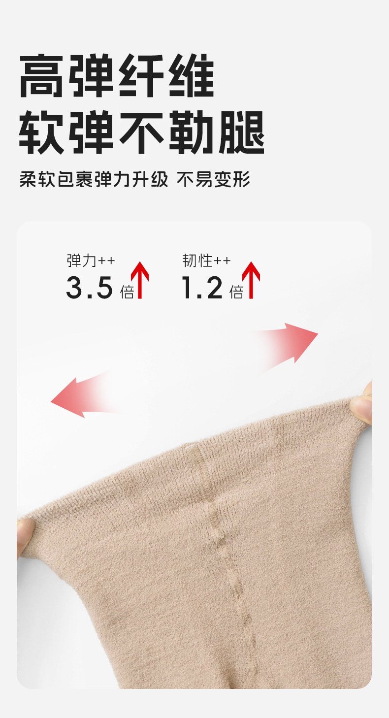宝宝连裤袜冬季外穿加绒加厚保暖珊瑚绒打底裤卡通大PP女童裤子详情10