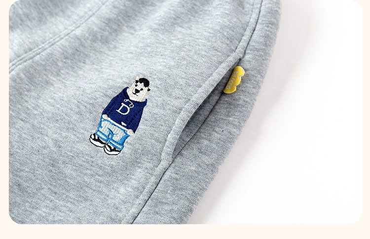 嘟嘟家宝宝加绒加厚裤子冬季儿童长裤冬装男童运动裤女童休闲卫裤详情26