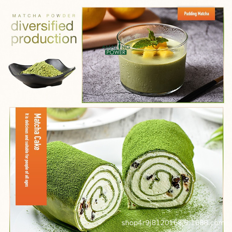 Matcha green tea Matcha powder oe m Cross-border Green Tea Matcha powder Foreign trade pic 3