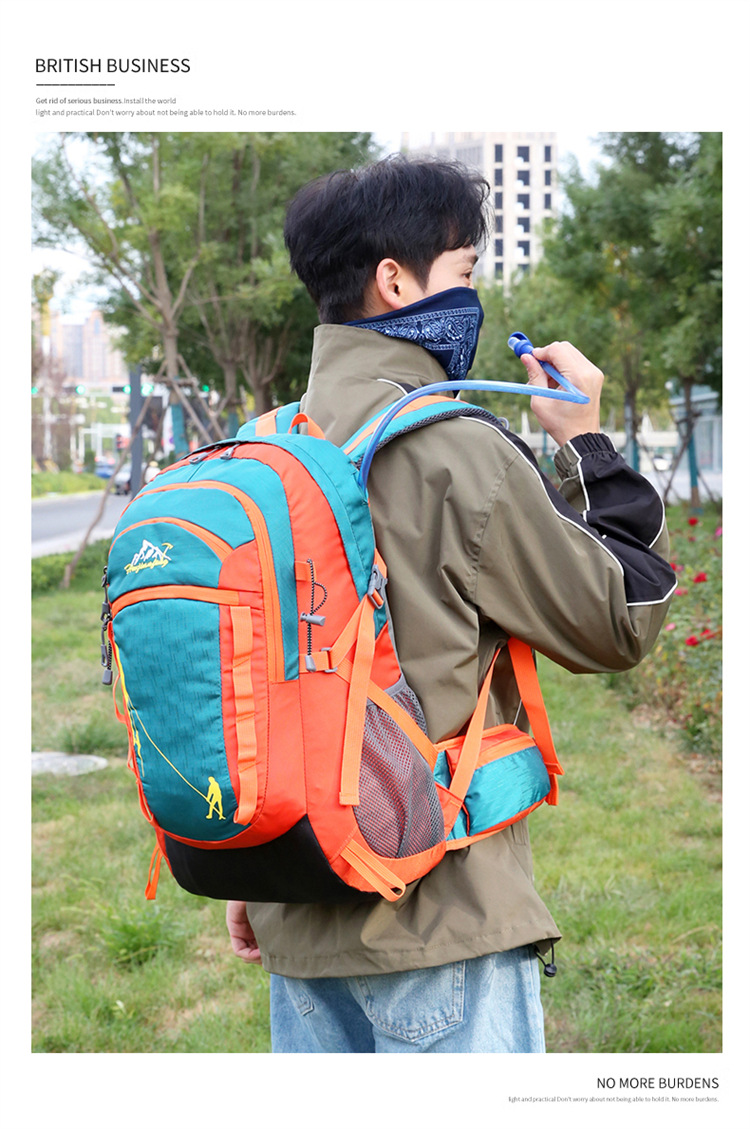 Wholesale of new backpacks, hiking sports backpacks, large-capacity water-resistant casual cycling and mountaineering bags pic 18