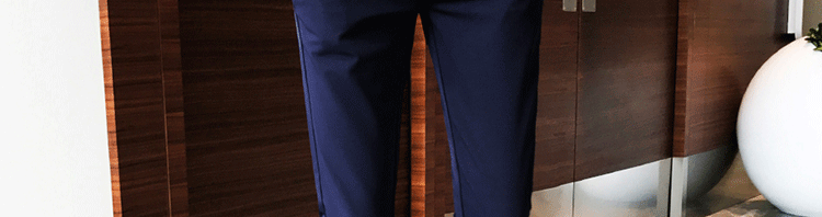 Primavera/otoño pantalones de pie slim para hombres versión coreana traje de moda pantalones premium para plankton pantalones casuales para hombres pic 24
