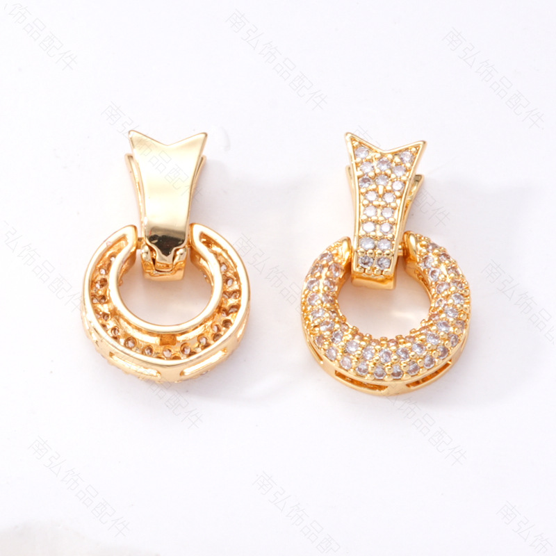 Zhuji pearl necklace buckle 8-shaped buckle, handcrafted end buckle, connecting buckle, mother-and-child buckle, sweater chain, universal buckle, DIY accessories pic 11
