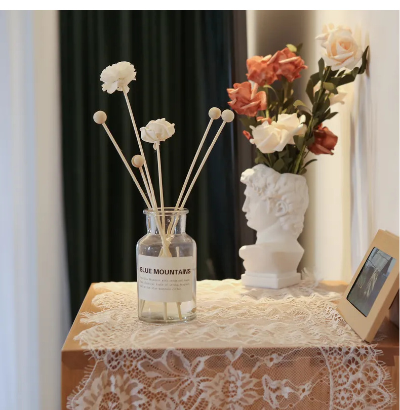 Cross-border aromatherapy sticks, wooden beads, flameless essential oil evaporation sticks, DIY aromatherapy bead accessories, herbal and floral water diffuser sticks, handicrafts, gifts, wooden handicrafts pic 7