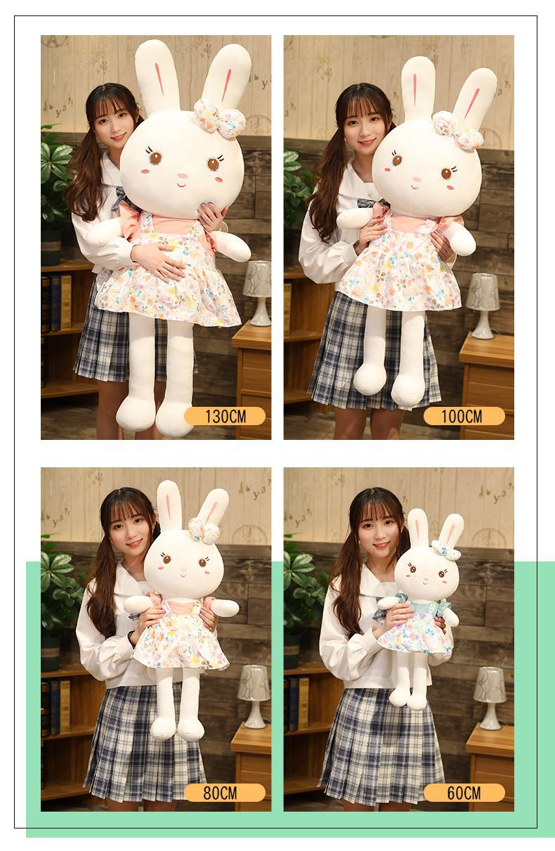 毛绒玩具兔子大可爱女孩礼物儿童小白兔玩偶公仔睡觉抱抱枕布娃娃详情12