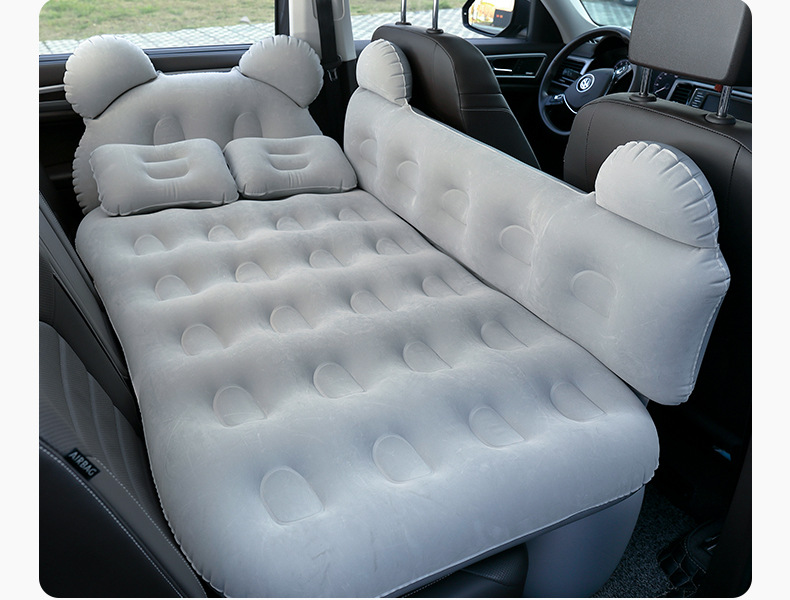 工厂车载充气床家用轿车后排用充气垫床户外植绒车用充气床批发详情18