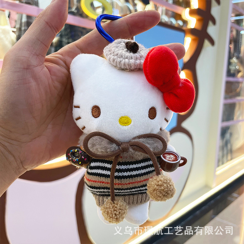 【 Authentic 】hellokitty plush bag Pendant for Girls, KT doll, Birthday gift, kt Cat pic 10
