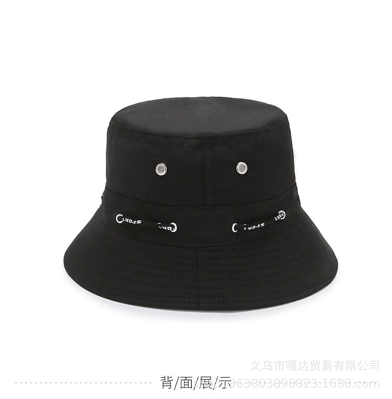 户外遮阳渔夫帽外贸款经典纯色成人款钓鱼帽子工人帽可折叠帽批发详情8