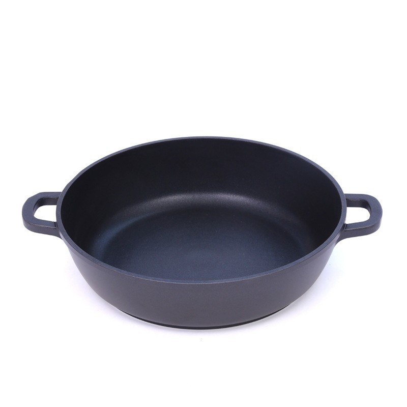 The new Korean-style seafood pot, double-ear kimchi, shallow soup pot, hot pot, aluminum alloy instant noodle pot and induction cooker are all compatible pic 3