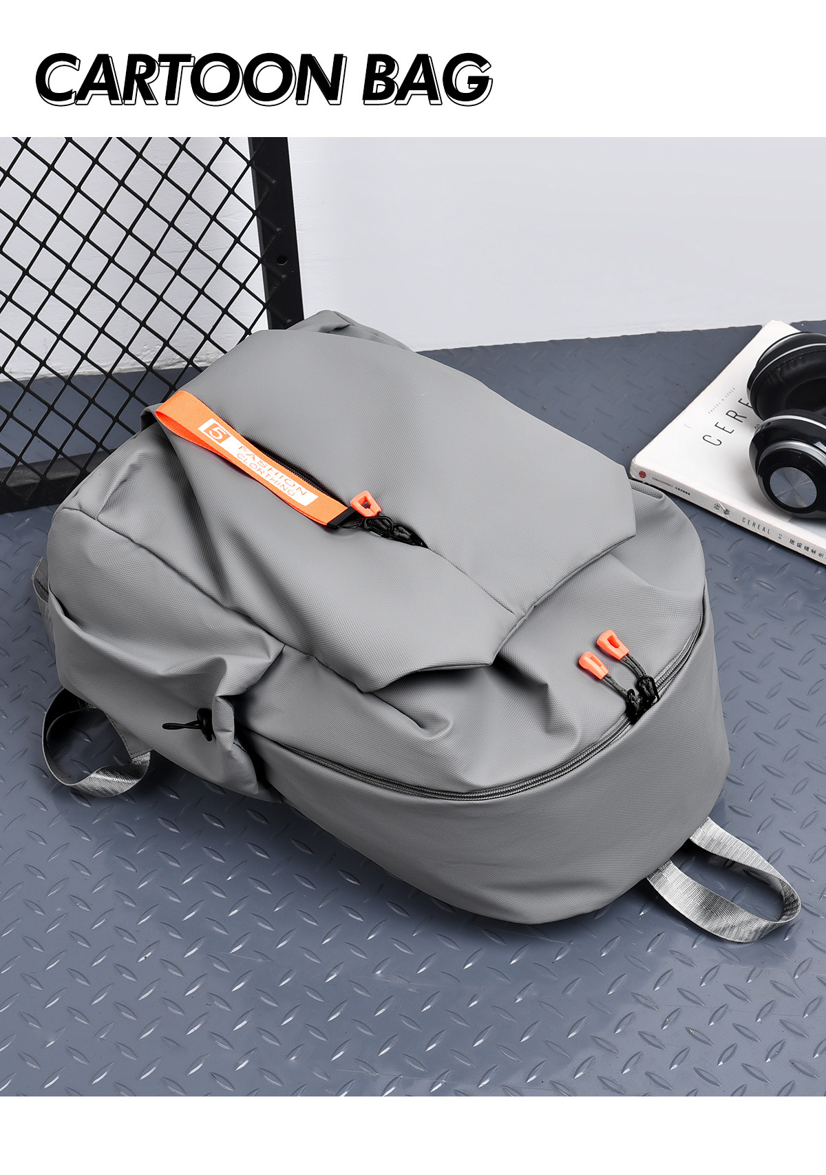 新款双肩包男女同款 ins休闲简约大容量初中生高中生旅行学生书包详情41