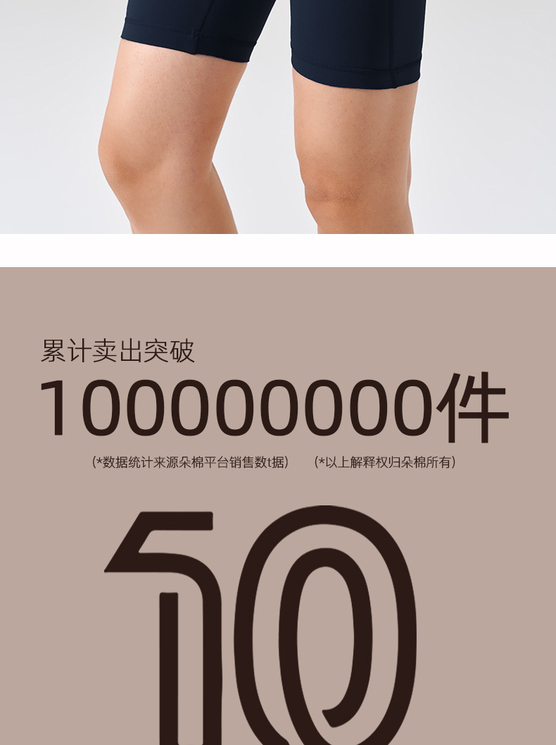 lu裸感无尴尬线五分裤高腰蜜桃臀带口袋瑜伽裤运动健身跑步短裤女详情28
