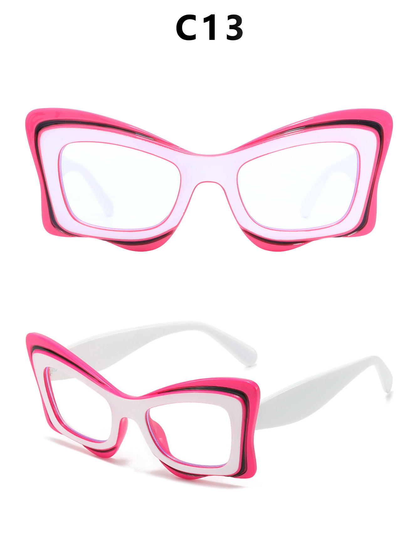 2024新款女士猫眼墨镜女个性防紫外线女款太阳眼镜时尚跨境太阳镜详情32