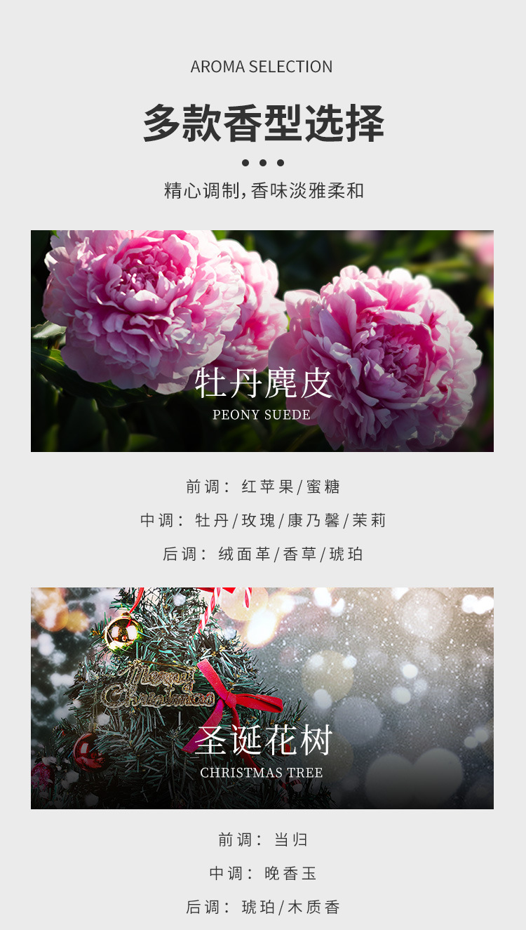 香薰蜡烛浪漫城市图案节日礼物卧室持久香氛香氛小夜灯批发定制详情9