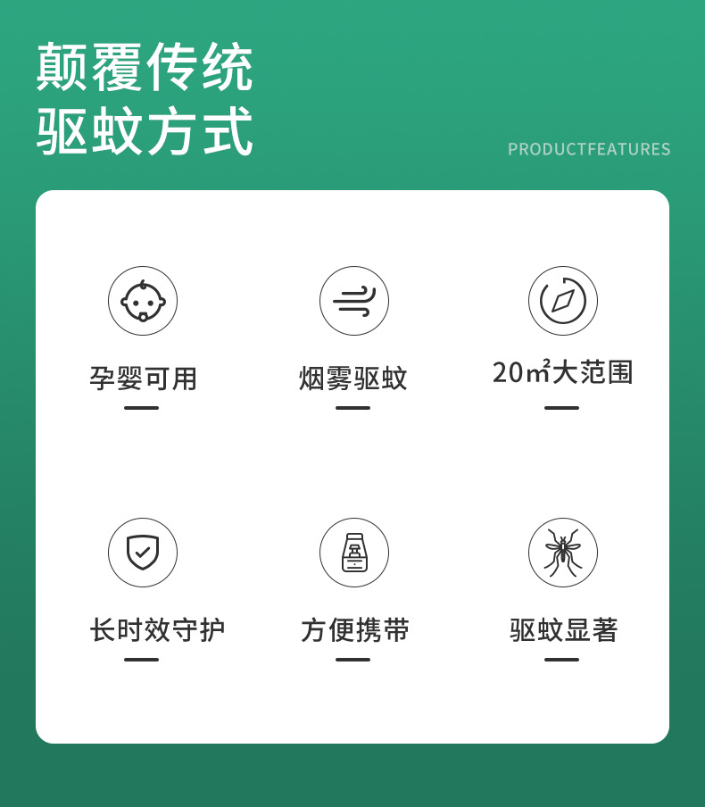 灭蚊片蚊香烟熏片驱蚊蝇烟雾家用杀蚊熏蚊药灭蚊神器新款灭蚊烟雾详情3