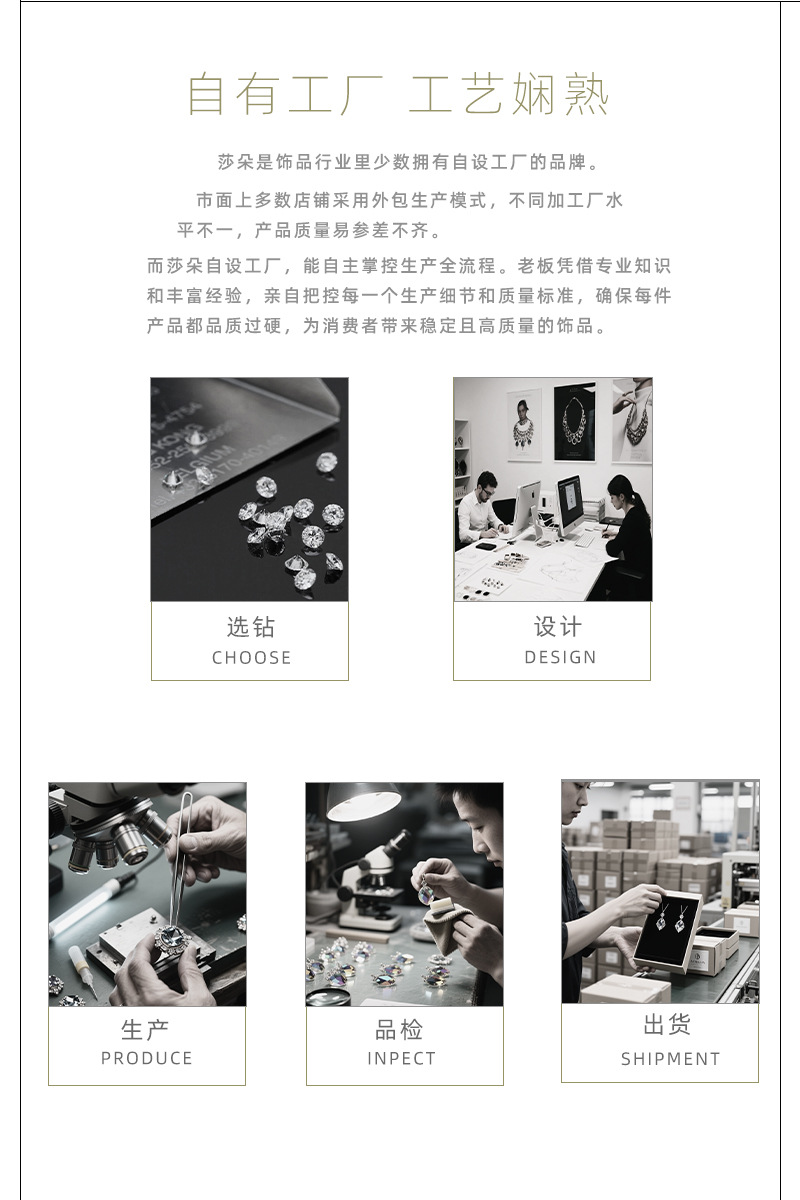 爆闪欧美跨境小巧百搭独角兽银吊坠小众施家水晶可爱米奇女锁骨链详情10