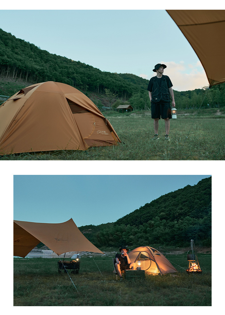 Mugaodi Cold Mountain Tent Outdoor camping portable windproof and rainproof camping equipment breathable tent pic 12