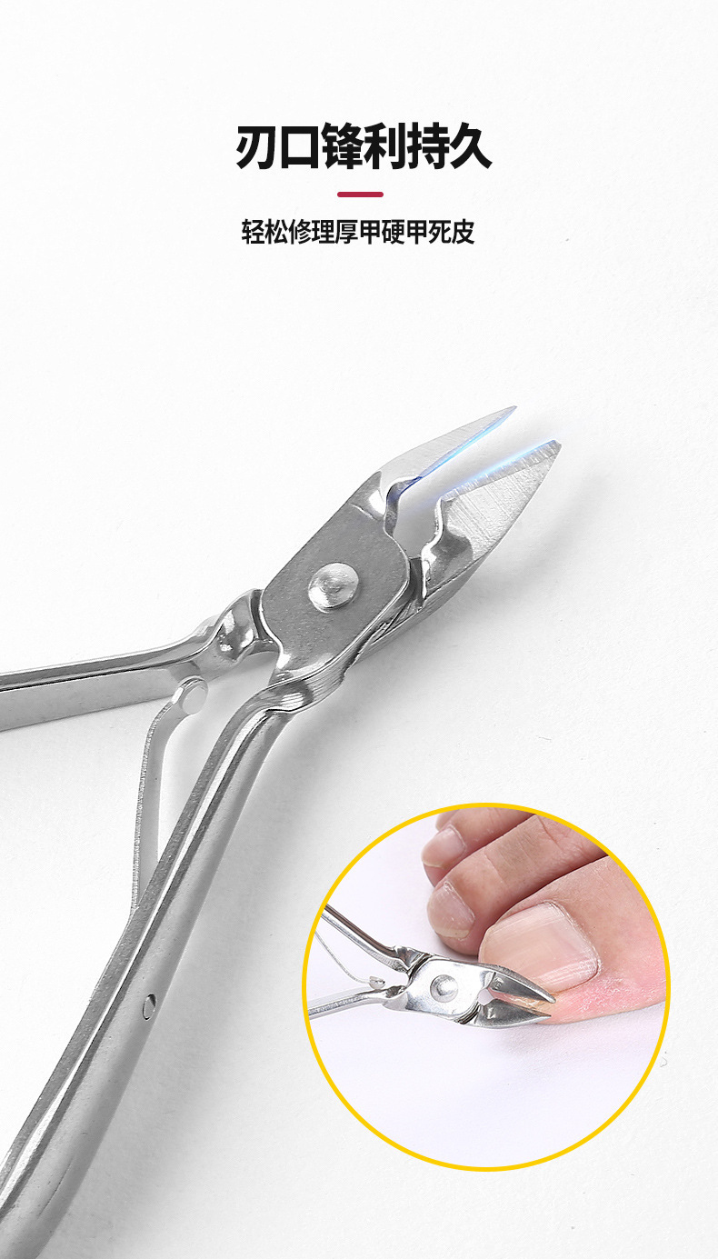 A 12-piece stainless steel nail clipper set for export, a beauty and nail care tool. Direct supply from the foot clipper manufacturer for hand trimming pic 6