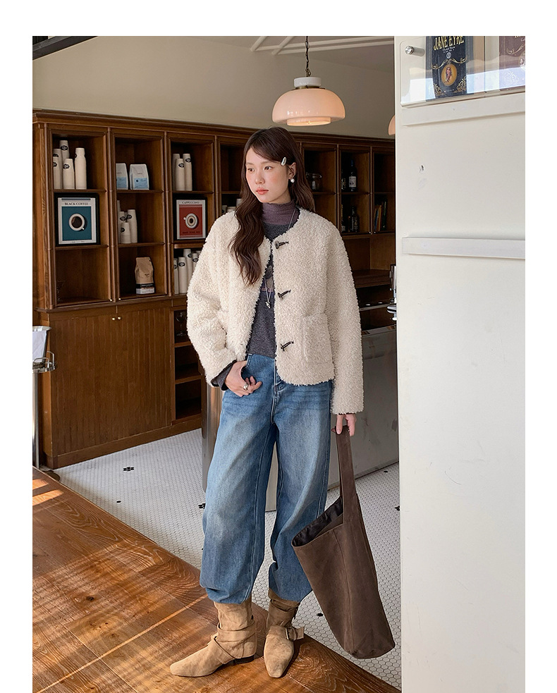 【 Denim Simple】 Ge Ming Korean Commuter straight-leg jeans for Women 2025 Autumn New Style Long Pants N732C pic 47