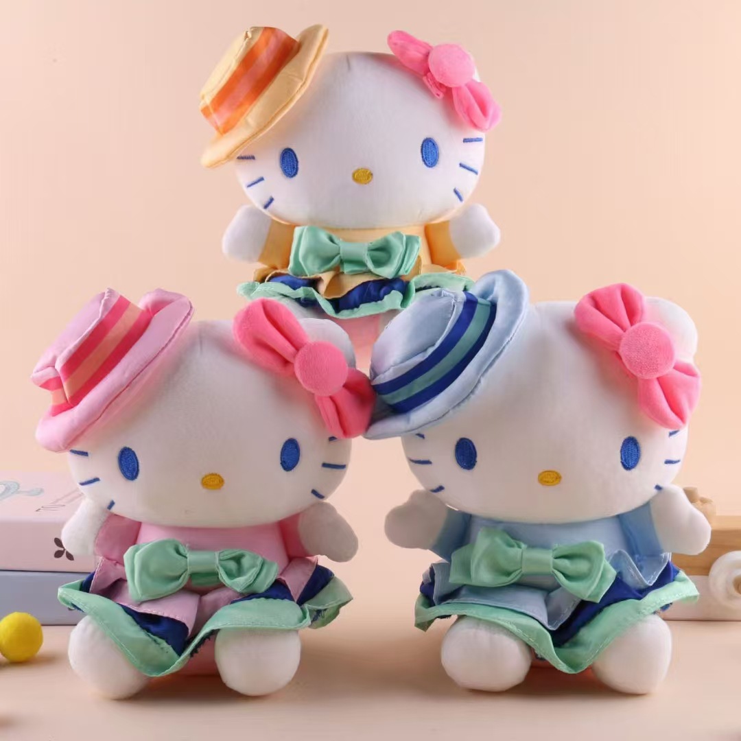 现货跨境热销创意可爱领结玛特泡泡哭娃毛绒公仔玩偶电玩城抓娃机详情3