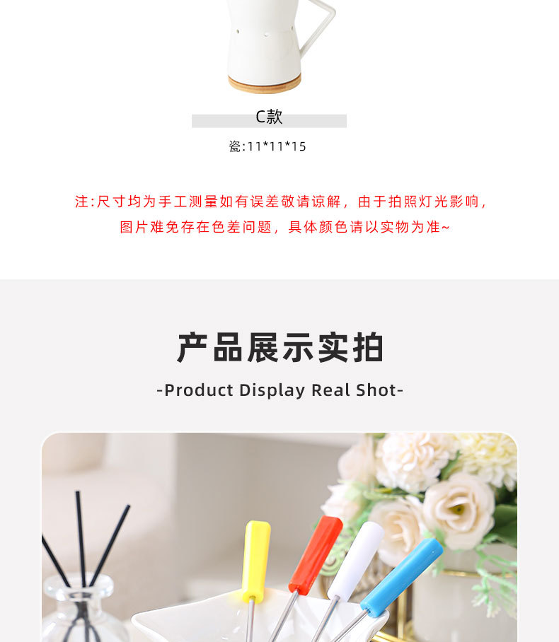 北欧创意陶瓷巧克力火锅炉冰淇淋芝士奶酪融化炉锅DIY蜡烛加热炉详情5