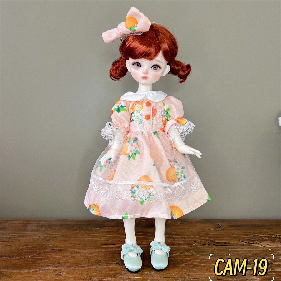 6分BJD玩偶换装衣服30厘米洋娃娃衣服森系可爱卡通洛丽塔裙子详情18