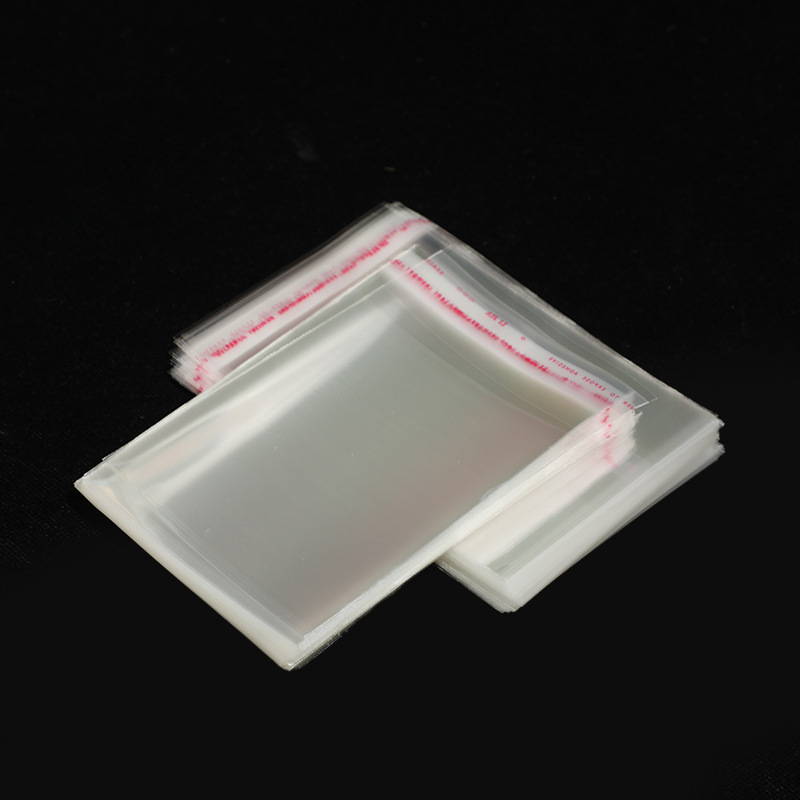 opp袋子 衣服自粘袋服装包装袋透明平口塑料自黏袋卡头自封不干胶详情7