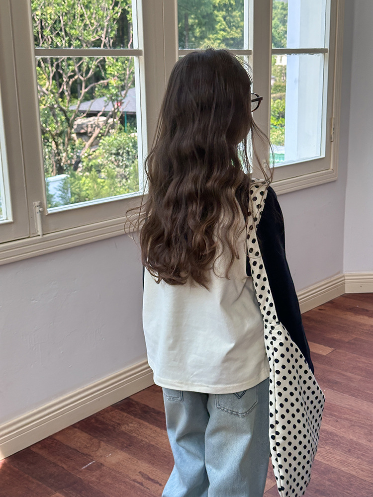 2024秋季新款儿童秋装长袖T恤上衣女童宝宝230克卡通插肩打底衫潮详情38