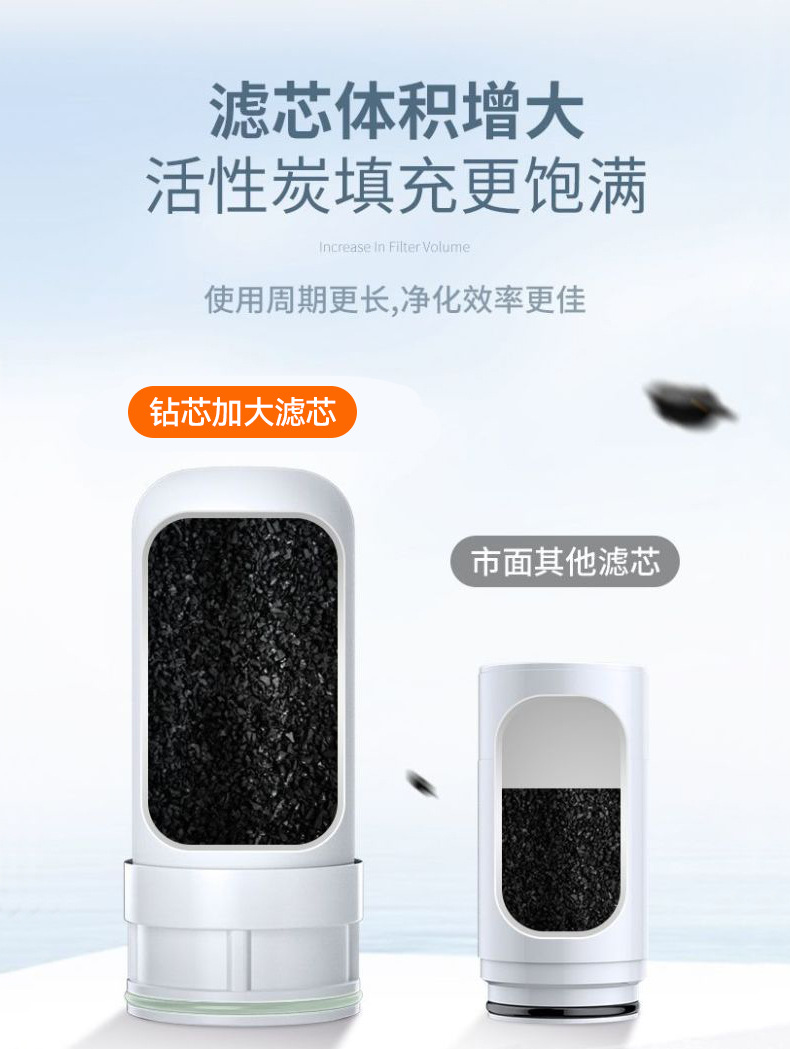 水龙头净水器滤水器厨房自来水过滤器可直饮单出水陶瓷滤芯批发详情24