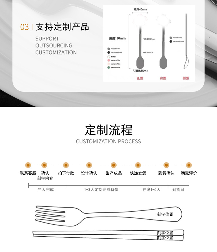 不锈钢汤勺漏勺加厚长柄烹饪厨具套装汤壳汤漏捞勺深盛汤勺火锅勺详情20