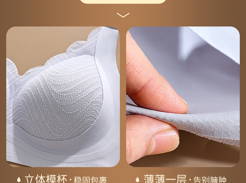 哺乳内衣孕妇孕期哺乳期两用收副乳防下垂产后喂奶专用大码文胸罩详情42