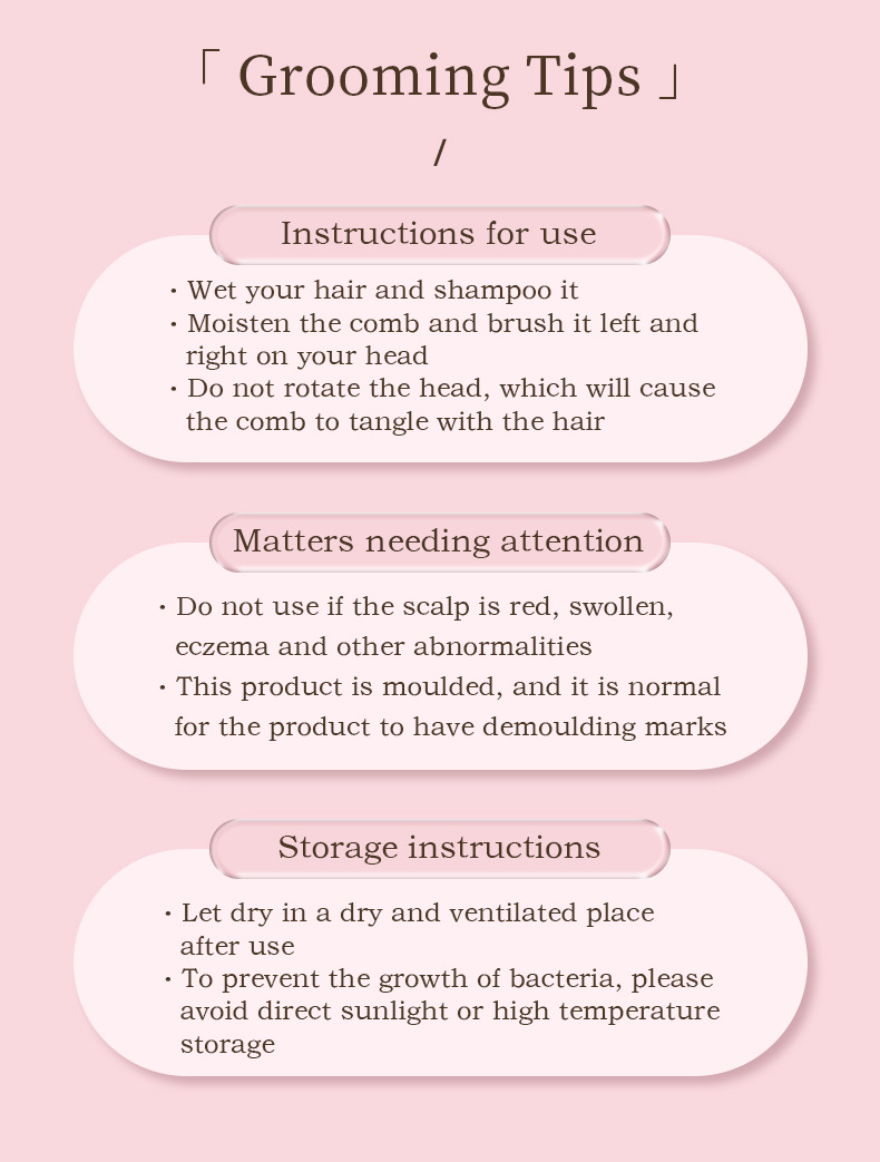 Silicone shampoo comb cartoon massage shampoo brush详情18