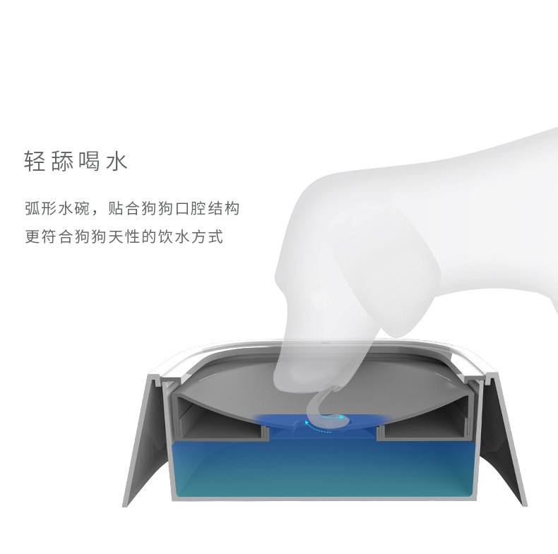 宠物用品狗狗猫咪喝水碗不湿嘴防溅水自动饮水器漂浮碗大容量水碗详情20