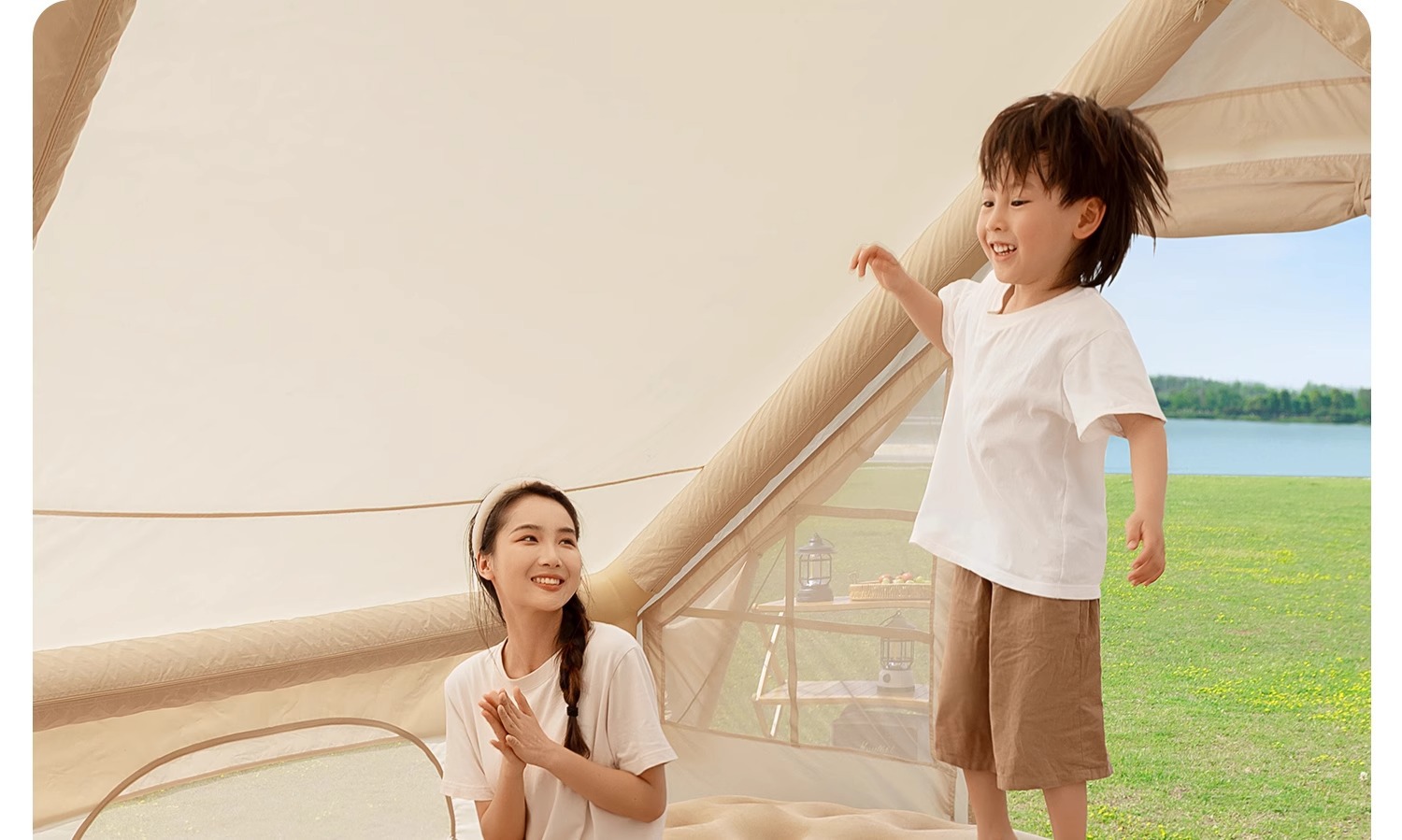 充气床垫户外露营野营帐篷睡垫打地铺家用新款自动便携加厚气垫床详情25