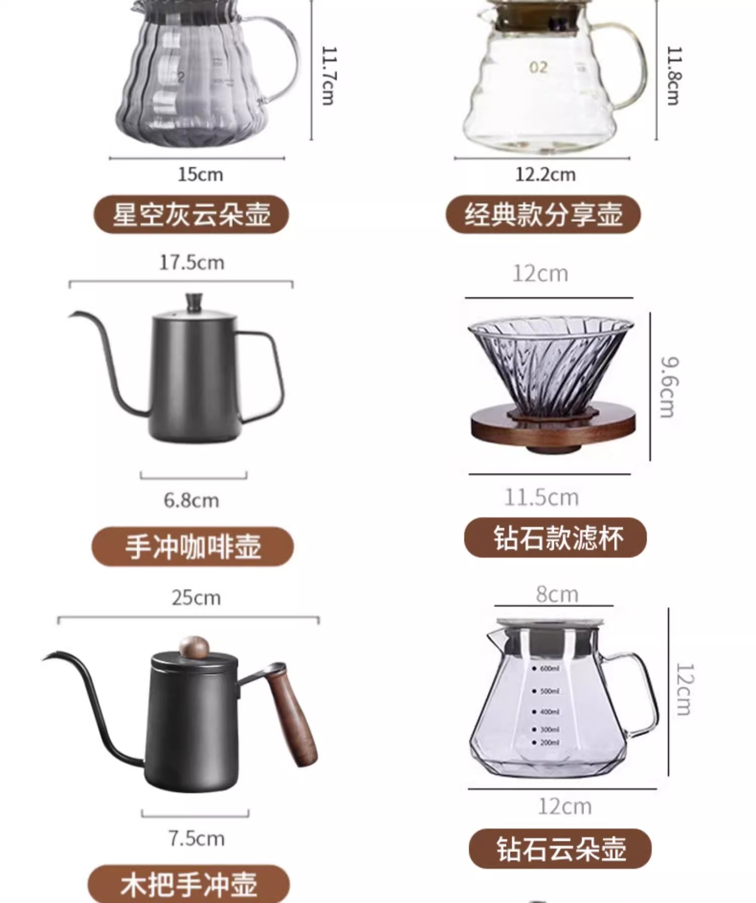 手冲咖啡壶套装高级木支架家用咖啡器具全套手摇研磨机手磨咖啡机1详情20