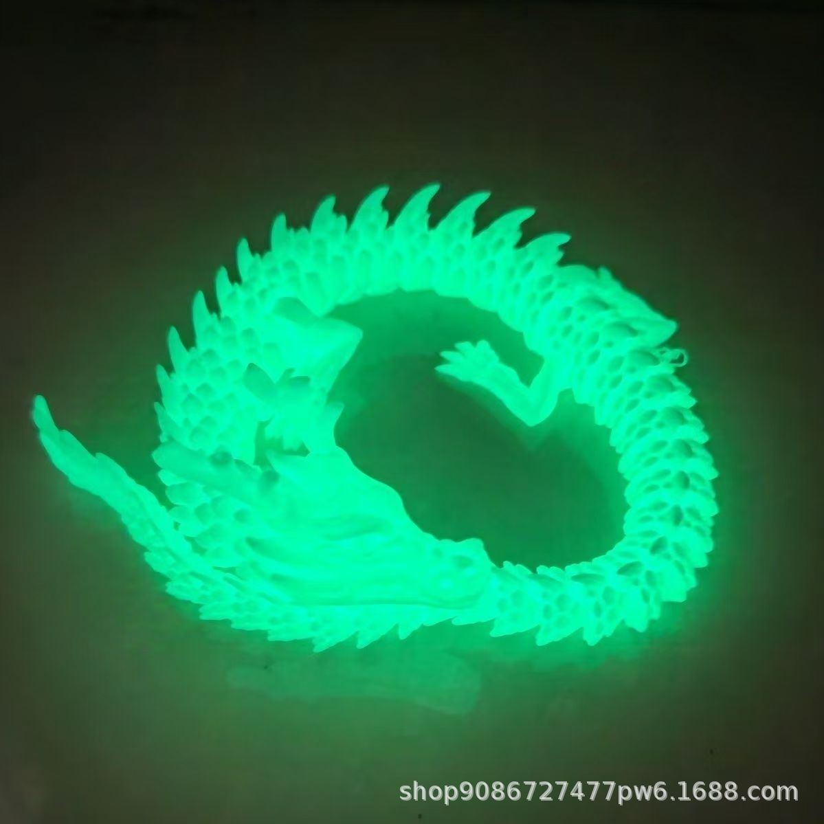 爆款3D打印宝石龙摆件水晶龙大号龙蛋套装关节龙玩具手办批发创意详情22