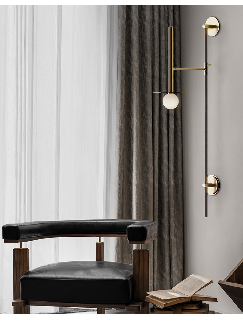 设计师轻奢浴室壁灯简约现代卫生间酒店别墅创意个性洗手间镜前灯详情3