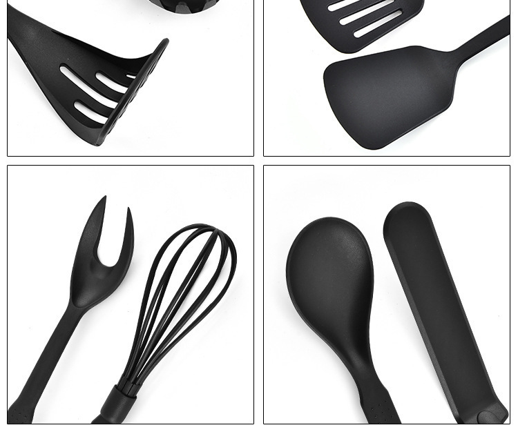 Amazon nylon kitchenware in stock: soup spoons, spatulas, spaghetti claws, soup spoons, kitchen ware pic 24