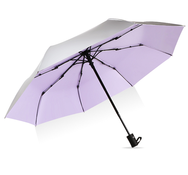 全自动伞钛银伞跨境太阳伞防晒遮阳伞晴雨两用女防紫外广告伞logo详情35