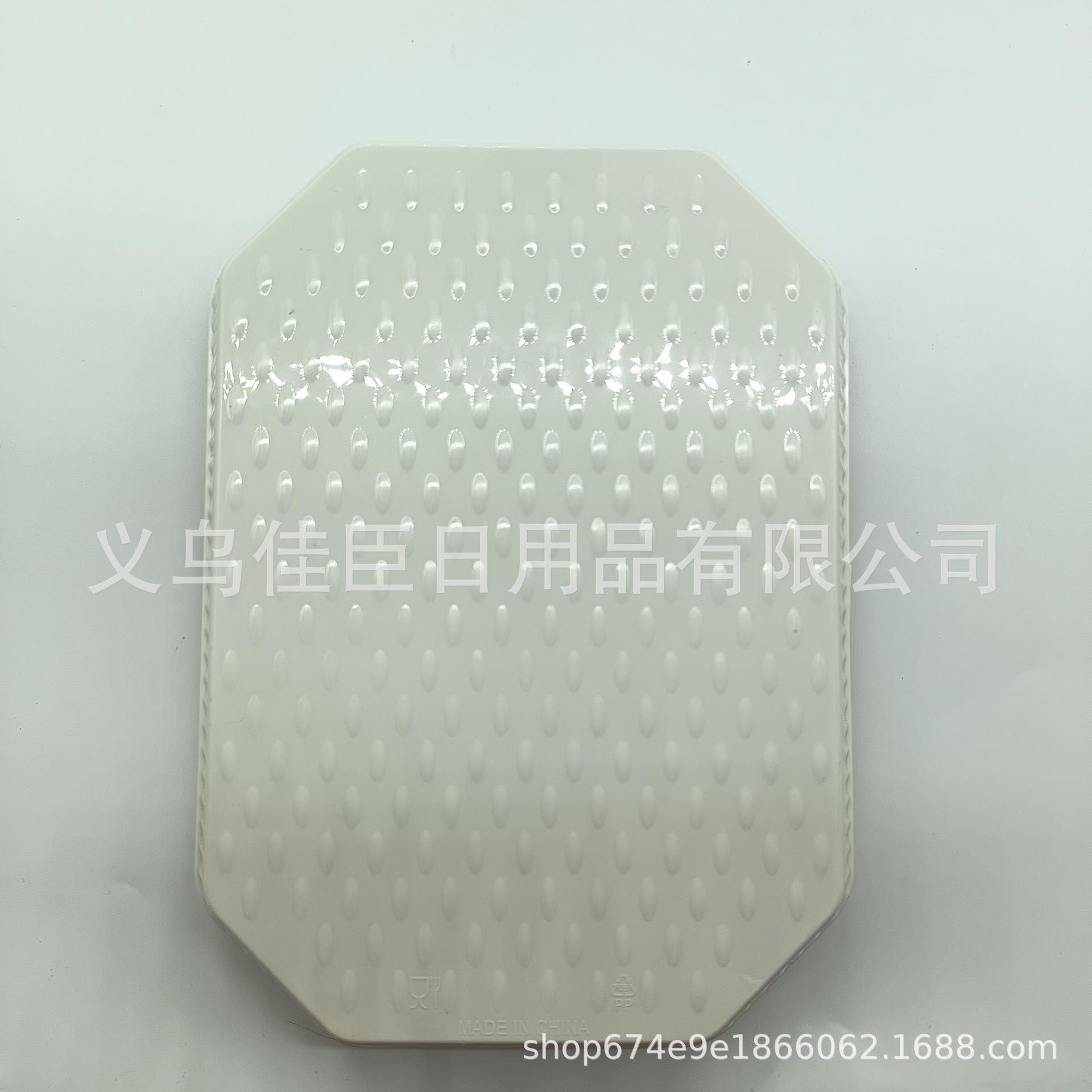 Foreign trade batch plastic fruit platters with gold edges, long hexagonal shape, high appearance level, 4 pieces per bag, modern and simple dried fruit platters pic 6