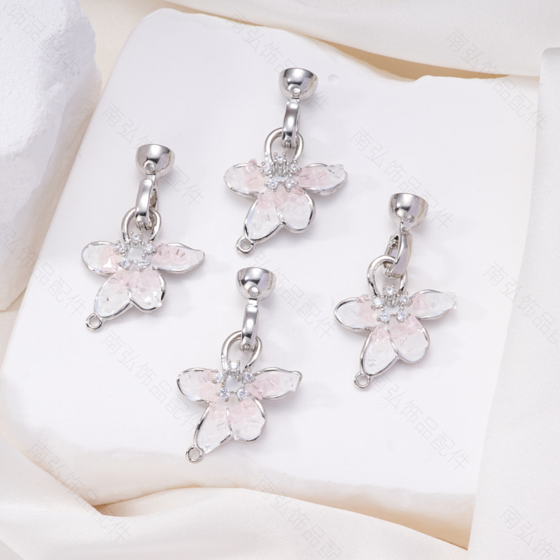 Pearl necklace, horn buckle, universal buckle, end buckle, hug buckle, bracelet connecting buckle, sweater chain, lap buckle, diy accessories pic 12