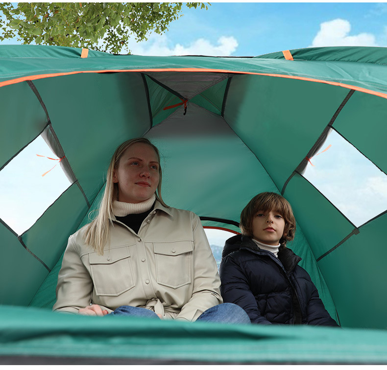 帐篷户外3-4人全自动加厚防晒账蓬2人单双折叠野外露营便携式帐篷详情14