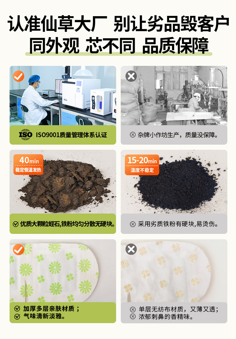 Wholesale of steam heat compress eye masks, heating disposable sleep eye patches, small batch self-heating mugwort steam eye masks pic 5