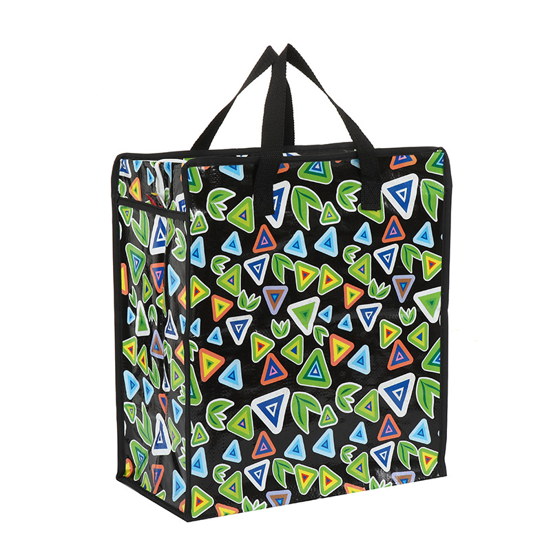 厂家批发衣物收纳袋防水防潮编织袋家用棉被衣服收纳手提打包袋详情27