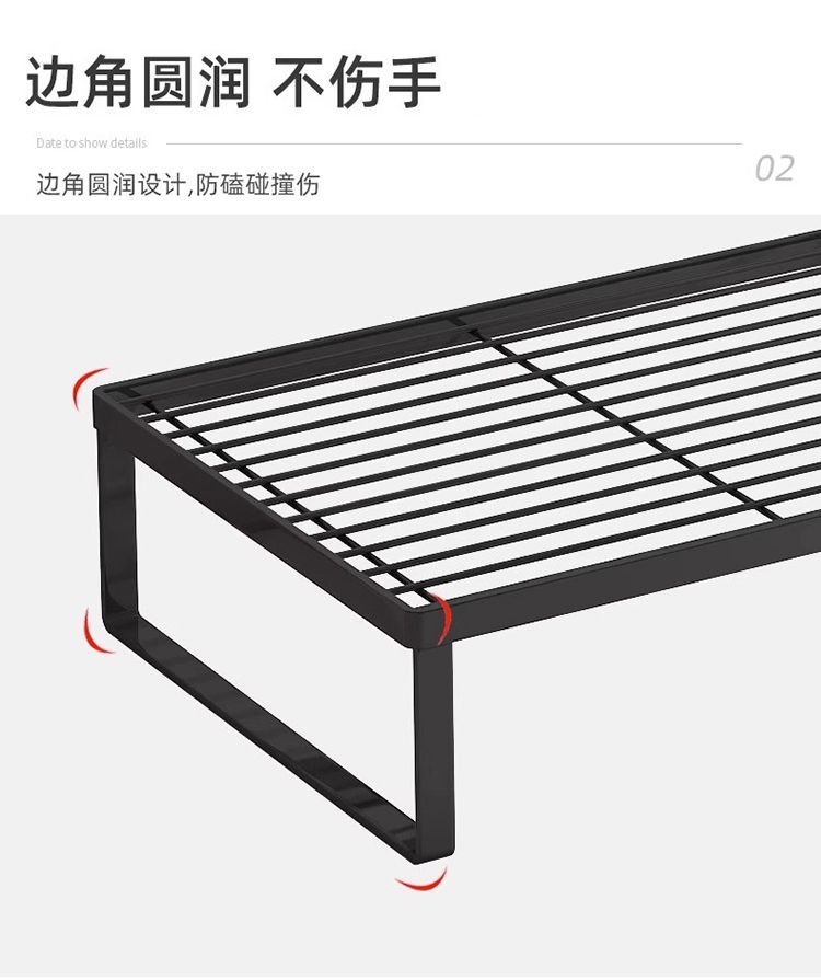 电脑增高架桌面收纳笔记本散热底座办公室宿舍神器置物架键盘托架详情17