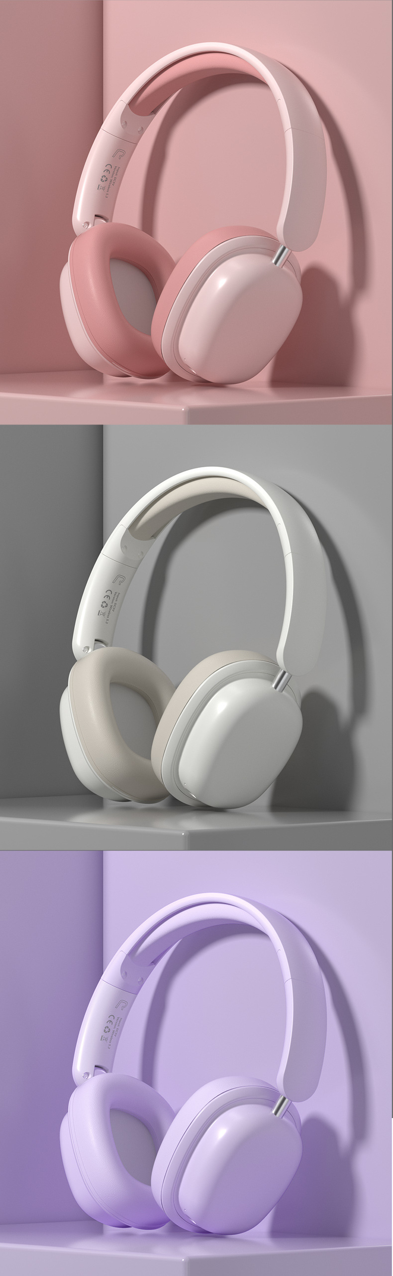 Cross-border new bestseller wireless headphones, Bluetooth gaming headphones, high-battery brand headsets, factory wholesale pic 22