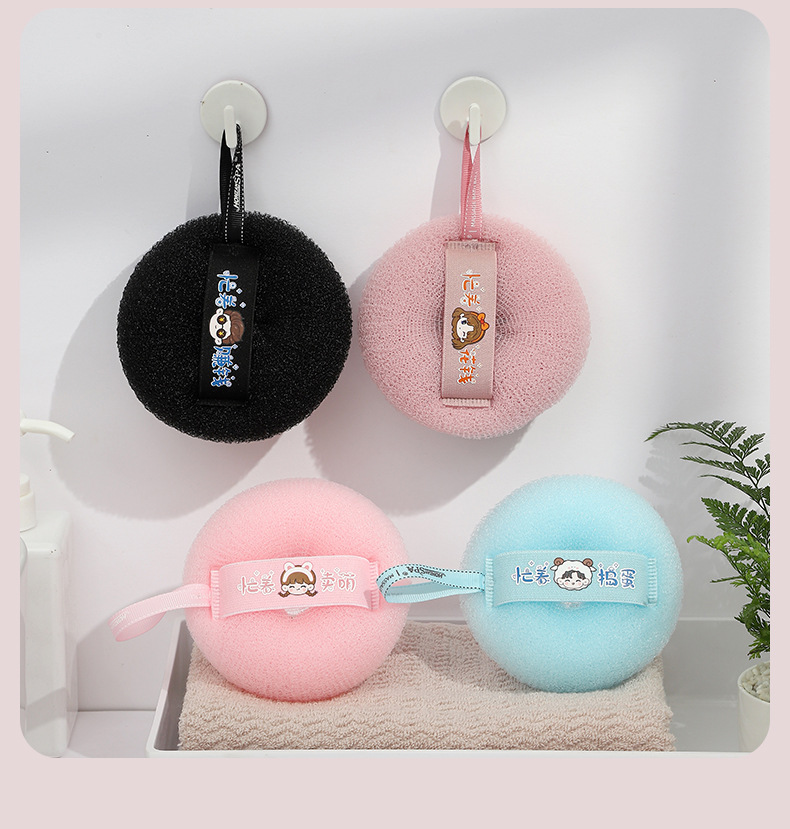 Family style shower ball, bath flower, bath towel详情15