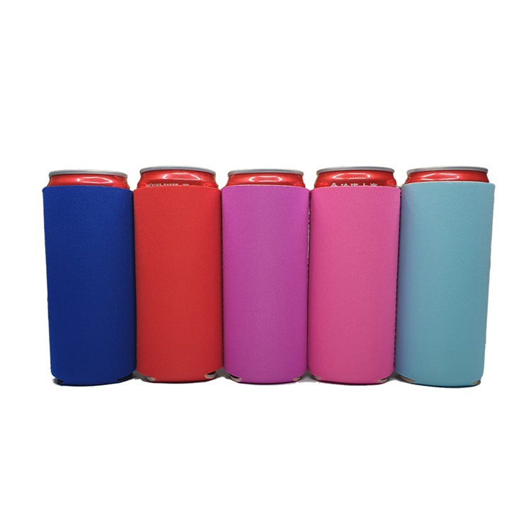 In-stock diving material, solid color, slender, with bottom cup sleeve, 12OZ cola sleeve, 330ml can sleeve, European beer sleeve pic 5